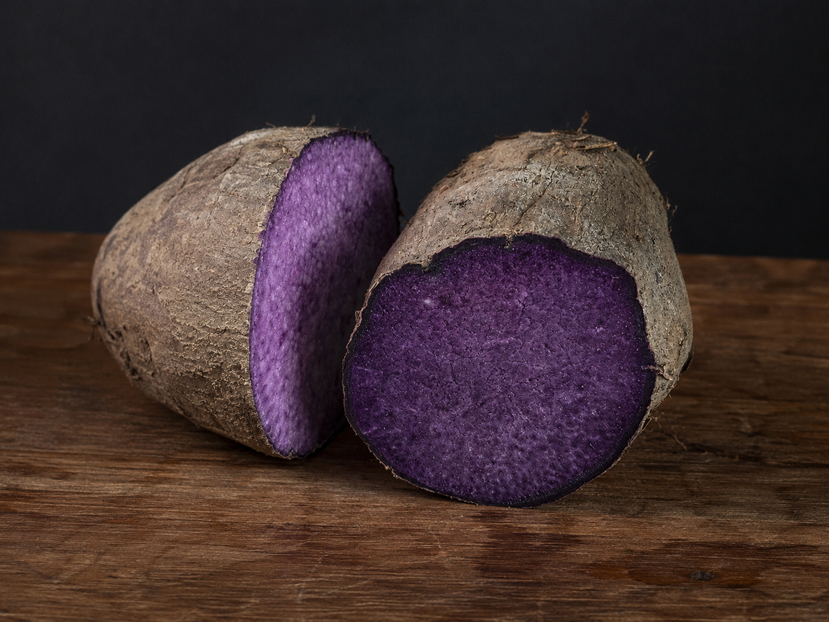 De dónde sale este morado
